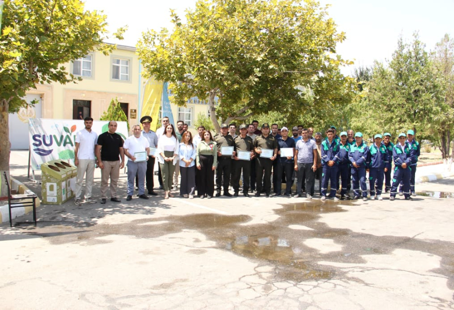 Naxçıvanda növbəti "SUVAR" ekoloji aksiyası keçirilib