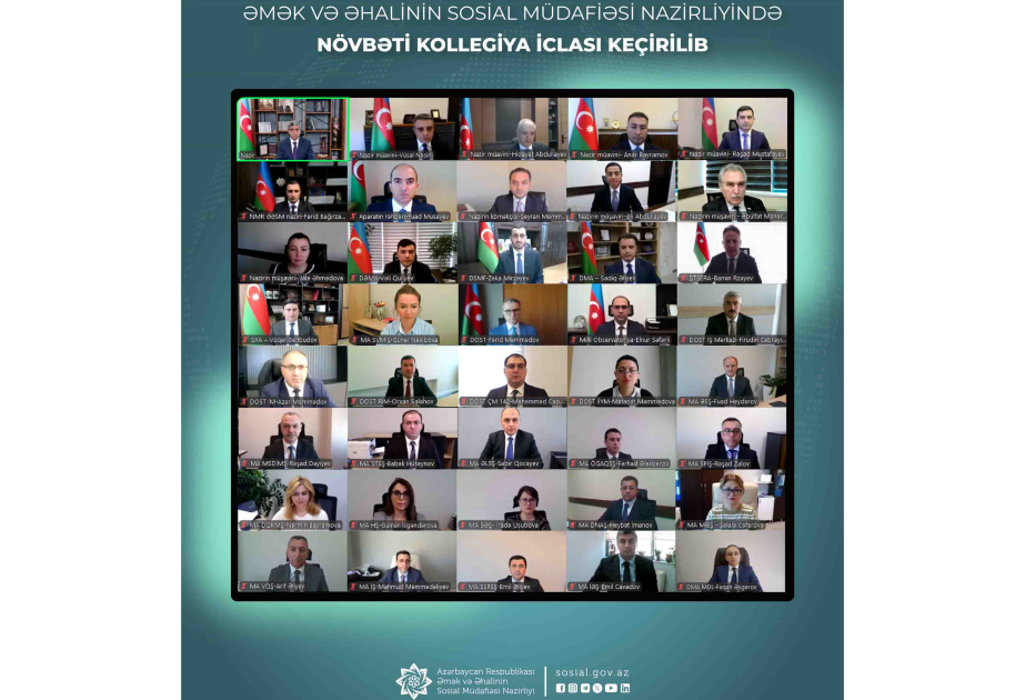 ƏƏSMN-də kollegiya iclası keçirilib