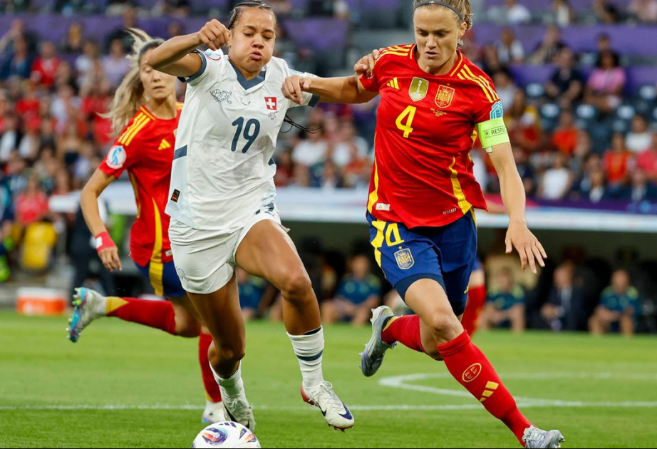Frauen-Fußball-EM: Spanien nach Sieg gegen die Schweiz im Halbfinale