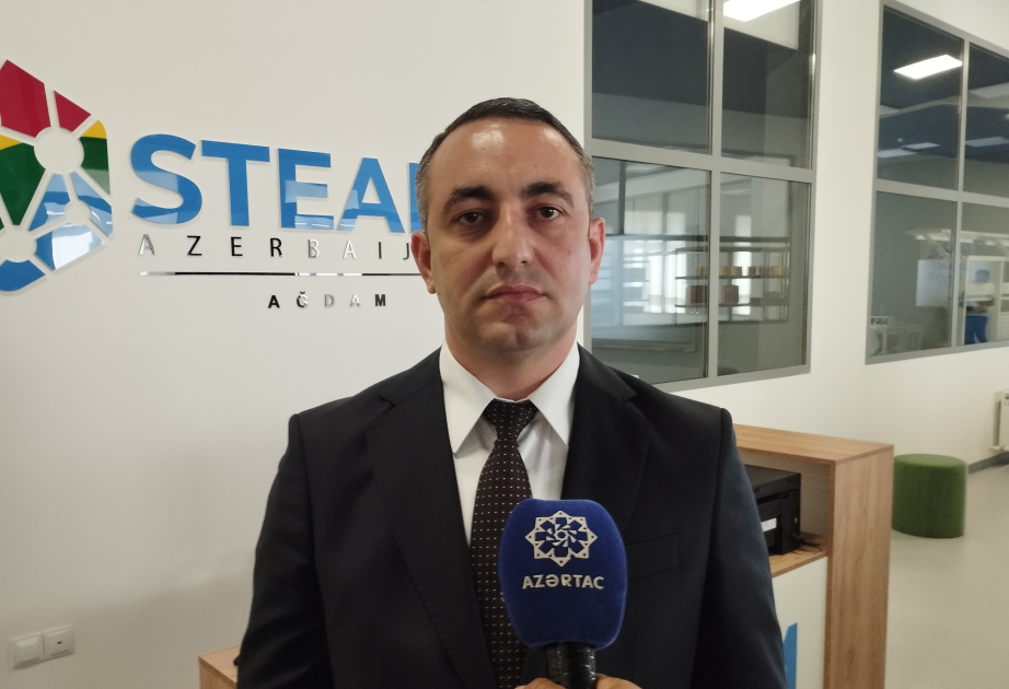 Ağdam şəhər 1 nömrəli tam orta məktəbdə elm, texnologiya, mühəndislik, sənət və riyaziyyat mərkəzi fəaliyyət göstərəcək