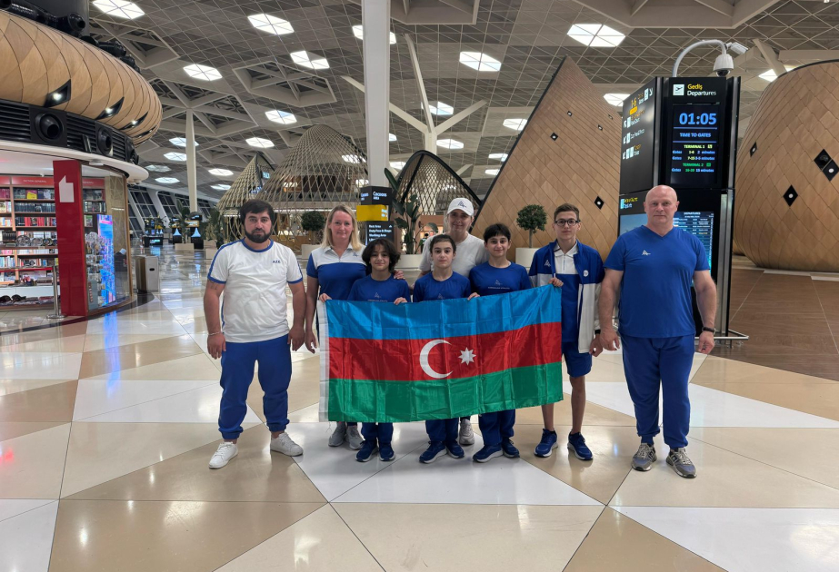 Азербайджанские гимнасты отправились в Хорватию для участия в Олимпийском фестивале