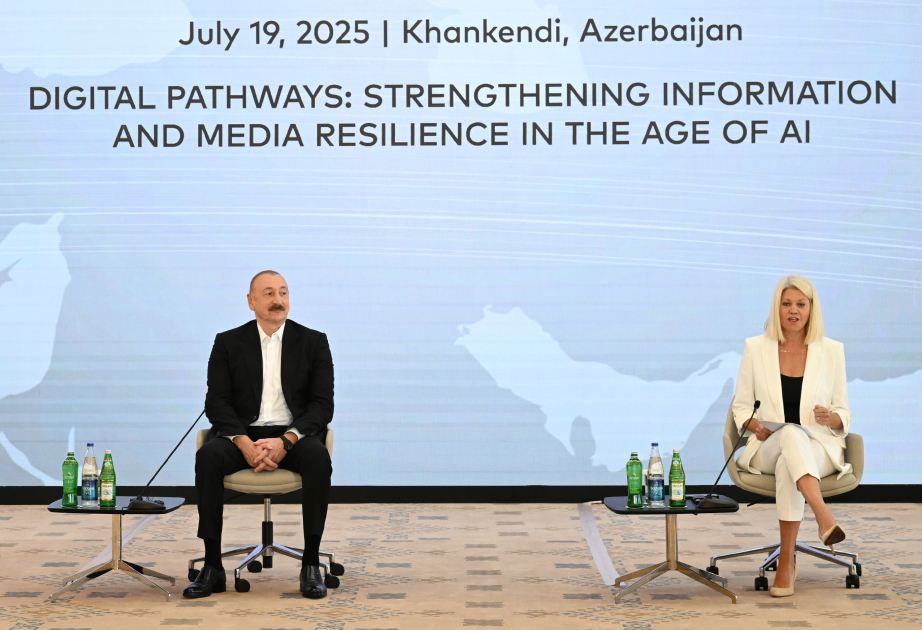 Le président Ilham Aliyev : Le Global Media Forum de Choucha est déjà devenu une tradition