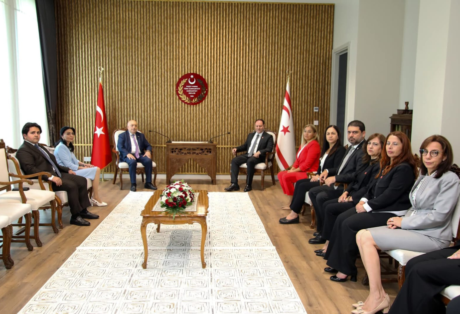YAP nümayəndə heyəti Şimali Kipr Türk Respublikasının parlamentini ziyarət edib