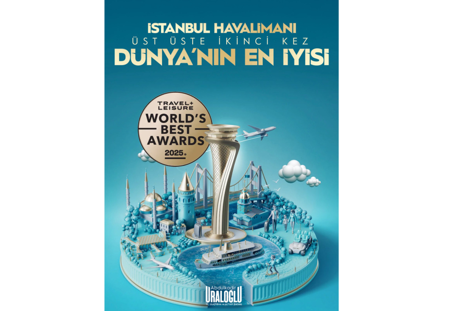 Istanbul Airport named world’s best for 2nd time in a row