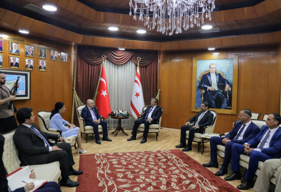 YAP nümayəndə heyəti Şimali Kipr Türk Cümhuriyyətində səfərdədir