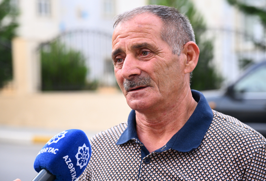 Cəbrayıl sakini: Qarabağda yaradılan şəraiti görəndə ümidlərim böyüyür VİDEO