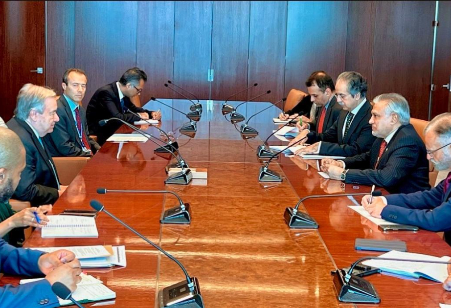 Pakistan’s Deputy Prime Minister meets UN Secretary-General and President of General Assembly