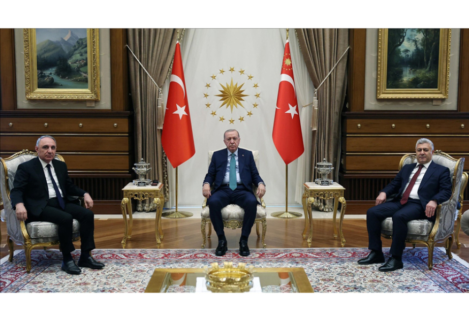 Türkiyə Prezidenti Azərbaycanın Baş prokurorunu qəbul edib