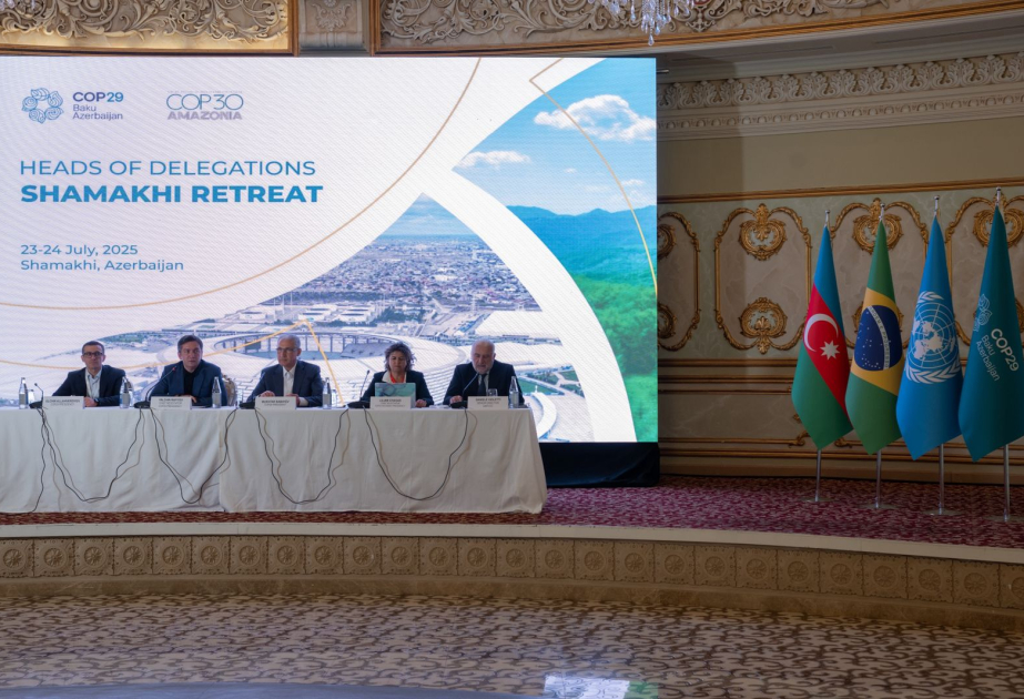 Informal meeting of heads of COP delegations begins in Shamakhi