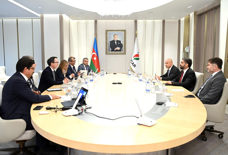 SOCAR President meets with "Emerson Electric Co.” President for Europe