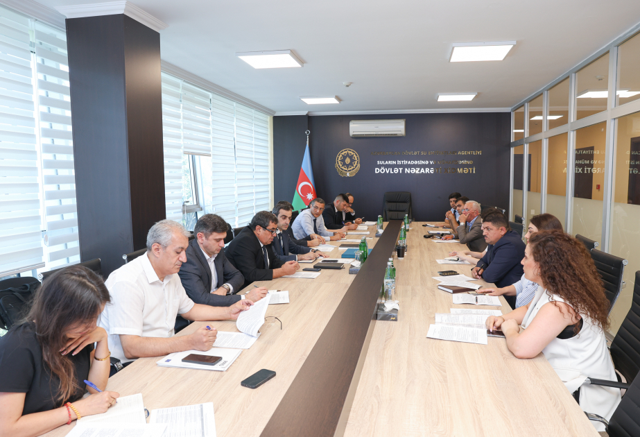 Dövlət su kadastrının yeni redaksiyada tərtib edilməsi məqsədilə müzakirələr aparılır