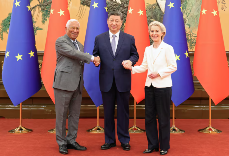 China, EU should uphold openness and cooperation, properly manage differences: President Xi