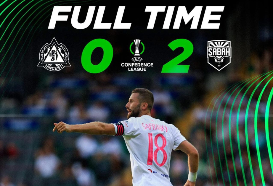 Azerbaijan’s Sabah defeat Moldovan Petrocub 2-0 in UEFA Conference League