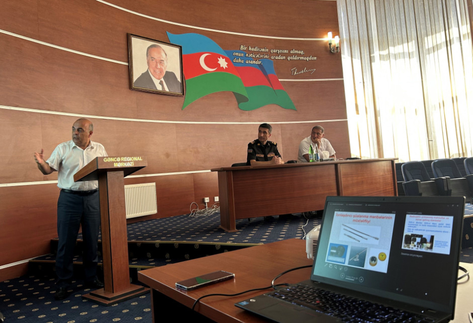 Radiasiya təhlükəsizliyinə dair maarifləndirmə tədbiri keçirilib