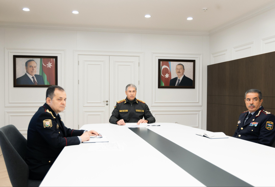 Daxili İşlər Nazirliyində əməliyyat müşavirəsi keçirilib