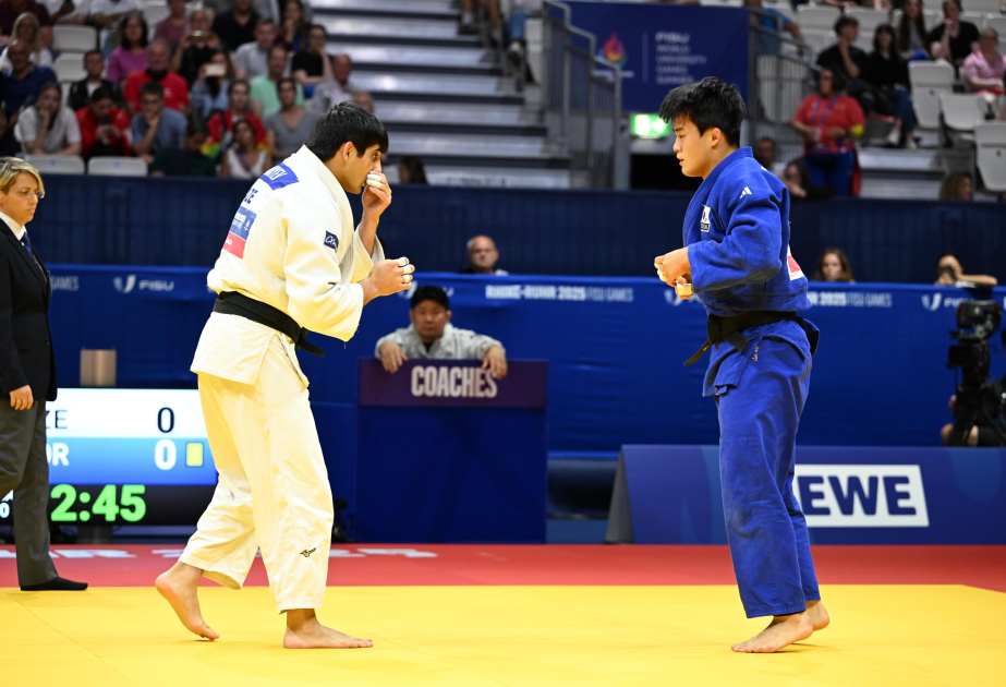 Azərbaycan cüdoçusu Universiadada gümüş medal qazanıb