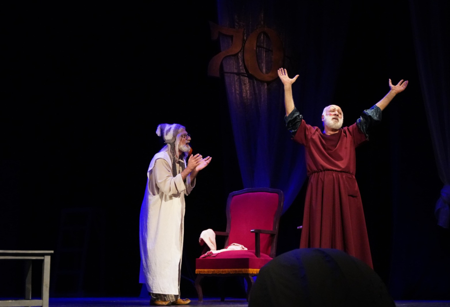 Şəki teatrında Anton Çexovun əsəri səhnələşdirilib