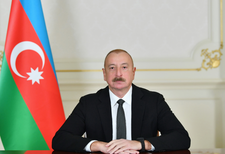 El Presidente de Azerbaiyán felicitó a su homóloga del Perú