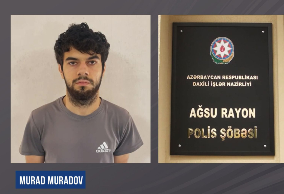 Ağsuda aptekdən oğurluq edən şəxs tutulub