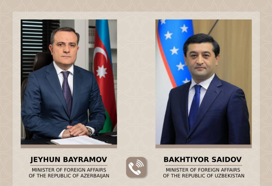 Entretien téléphonique entre les chefs de la diplomatie azerbaïdjanaise et ouzbèke