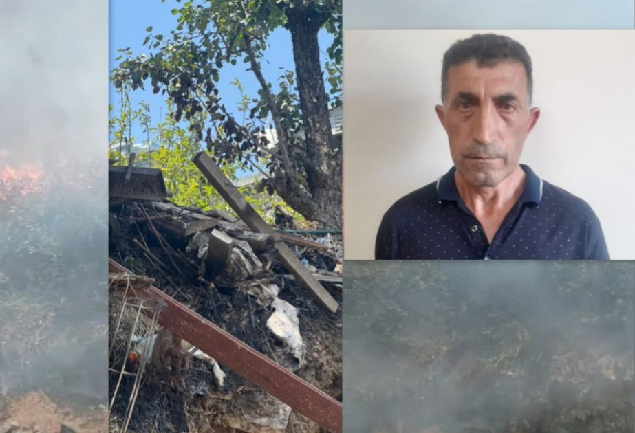 Xankəndidə yanğın törədən şəxs həbs edilib