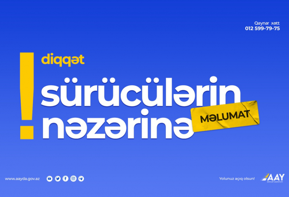 Salyan şosesində nəqliyyatın hərəkəti məhdudlaşdırılacaq