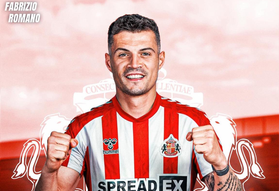 Sunderland agree deal to sign Granit Xhaka from Bayer Leverkusen