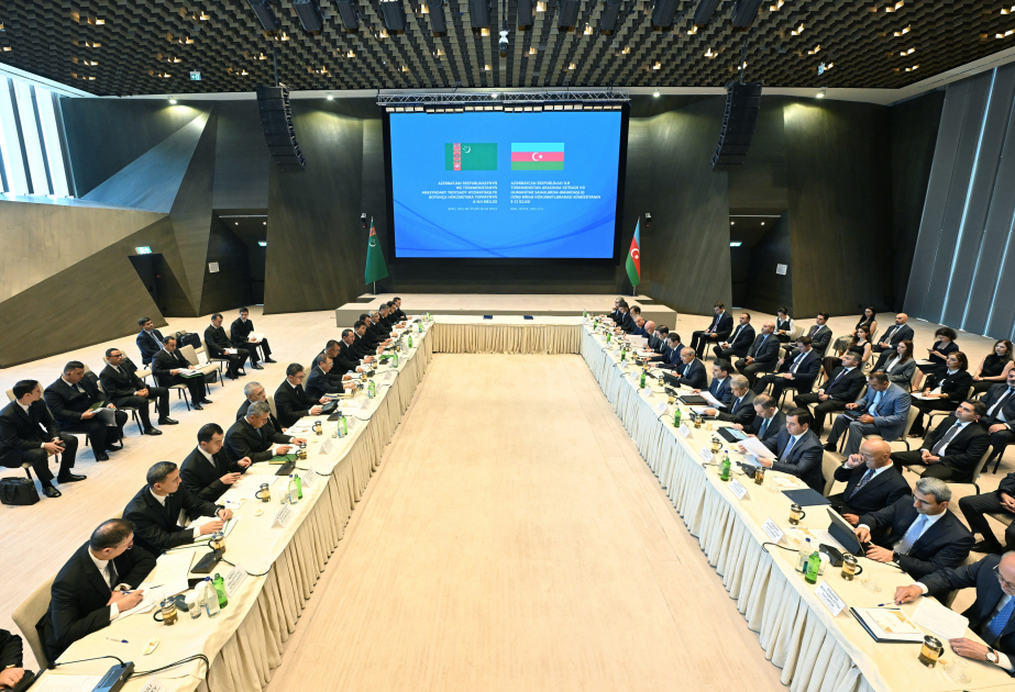Türkmənistanla Birgə Hökumətlərarası Komissiyanın iclası keçirilib