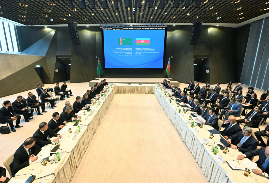 8. Sitzung der Aserbaidschanisch-Turkmenischen Gemeinsamen Zwischenstaatlichen Kommission in Baku