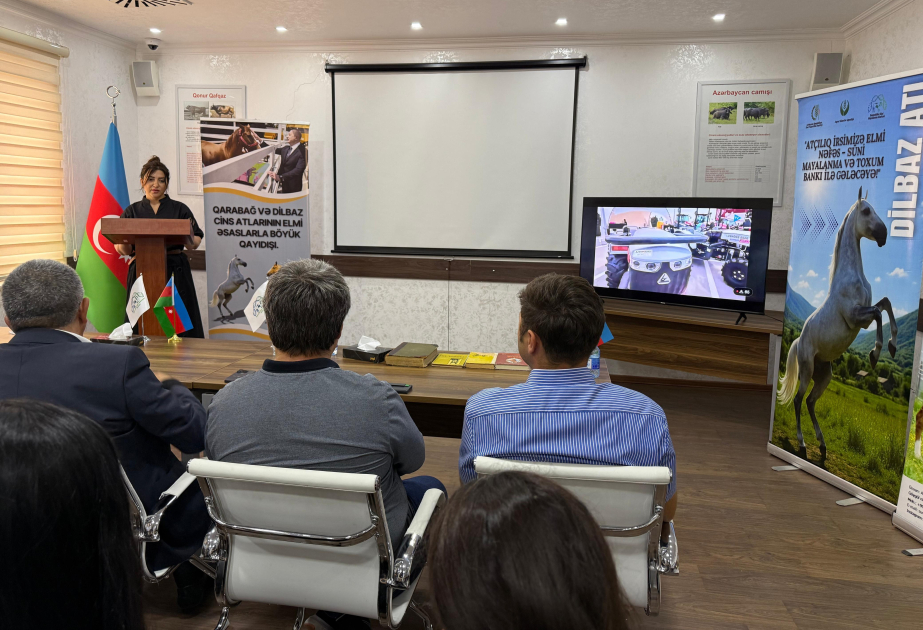 Göygöldə yerli at cinslərinin genetik irsinin qorunması mövzusuna həsr olunmuş seminar keçirilib