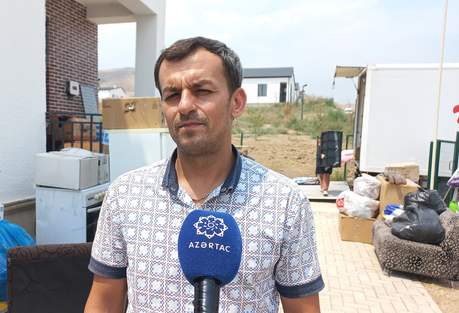 Ağdam sakini: Uşaq ikən çıxdığım kəndimizə indi ailəmlə, övladlarımla qayıtmışam VİDEO