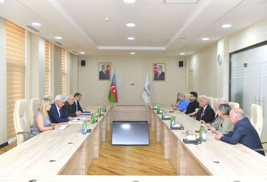 Une délégation de l'Association des journalistes turcs visite l'AZERTAC