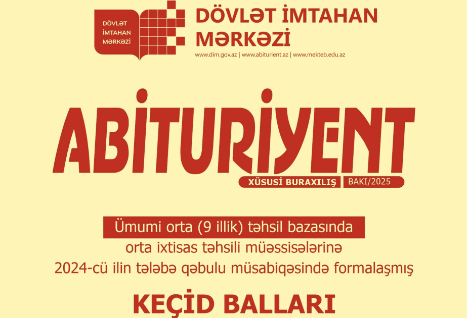 “Abituriyent” jurnalının 3-cü nömrəsi nəşr edilib