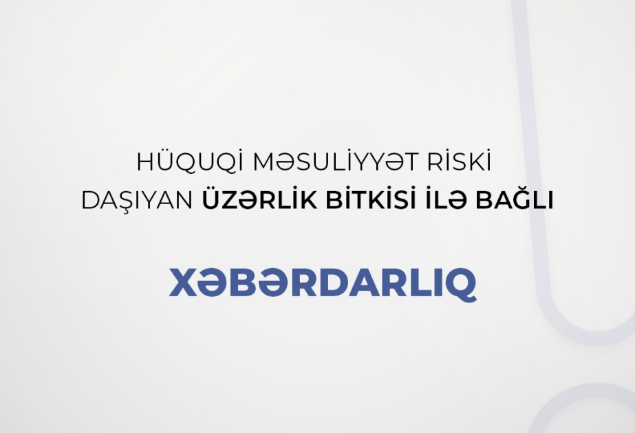 Ədliyyə Nazirliyi xəbərdarlıq etdi