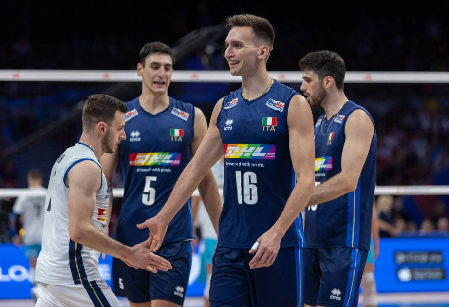 Millətlər Liqası: İtaliya voleybol yığması yarımfinala yüksəlib