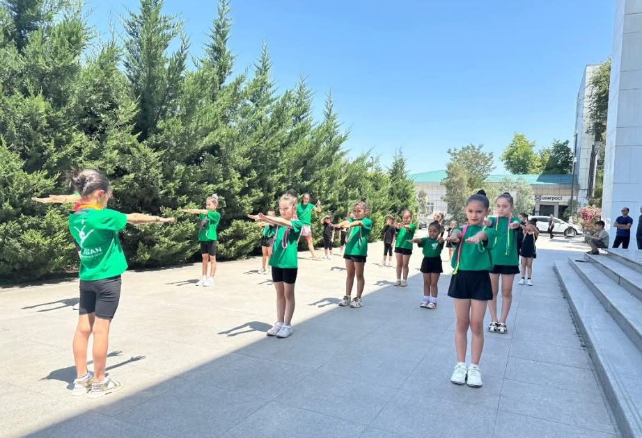 Sabirabadda bədii gimnastika üzrə ustad dərsləri təşkil olunub