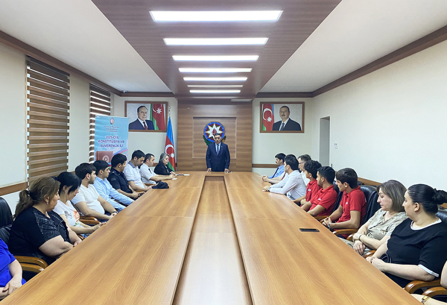 Sabirabadda “Konstitusiya və Suverenlik İli”nə həsr olunmuş seminar keçirilib
