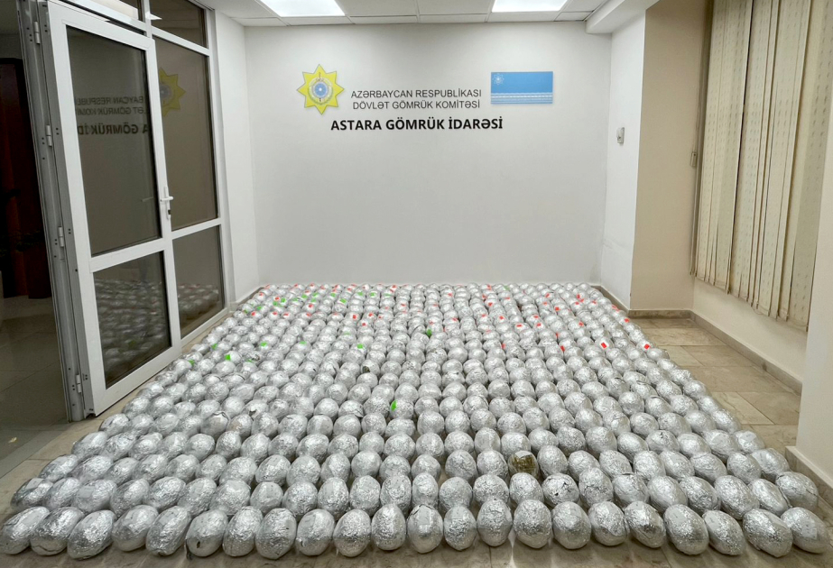 Azərbaycan gömrükçüləri 152 kiloqramdan artıq marixuana aşkar ediblər