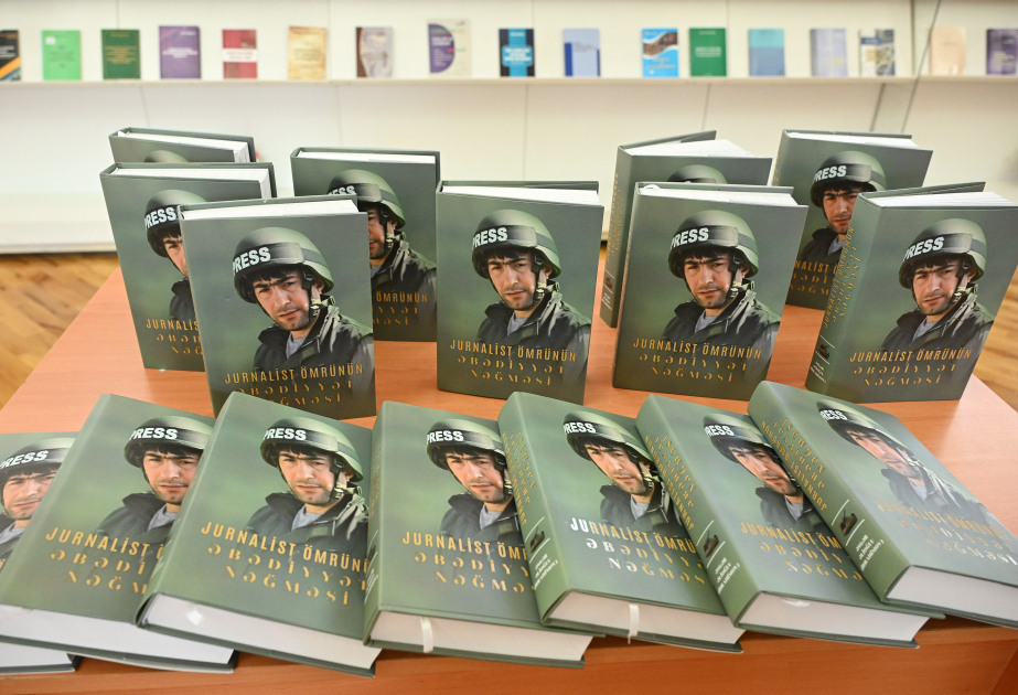 Книга о павшем шехидом журналисте Магерраме Ибрагимове будет передана в различные библиотеки ВИДЕО