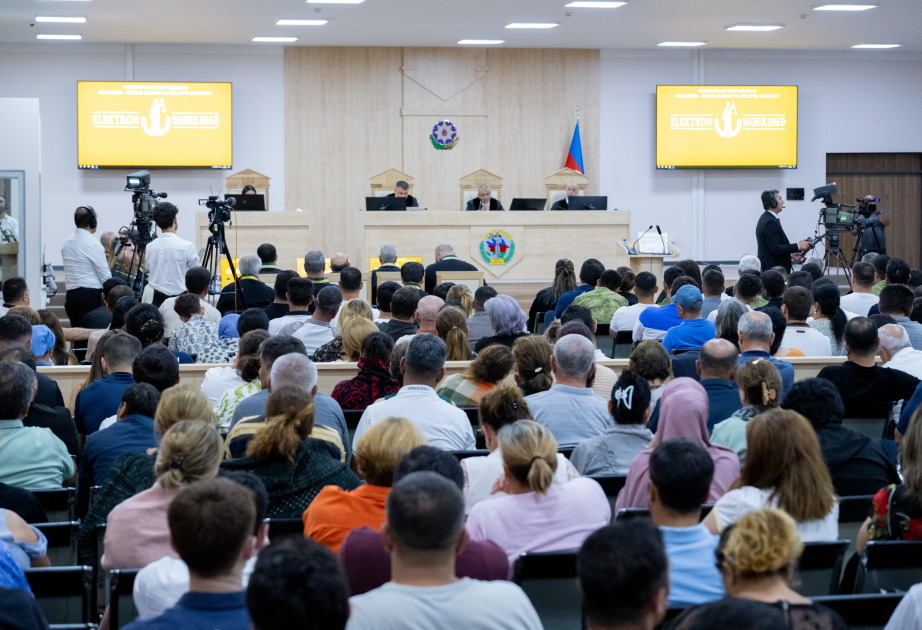 В суде дали показания гражданские лица, пострадавшие в результате нападений вооруженных сил Армении во время 44-дневной войны