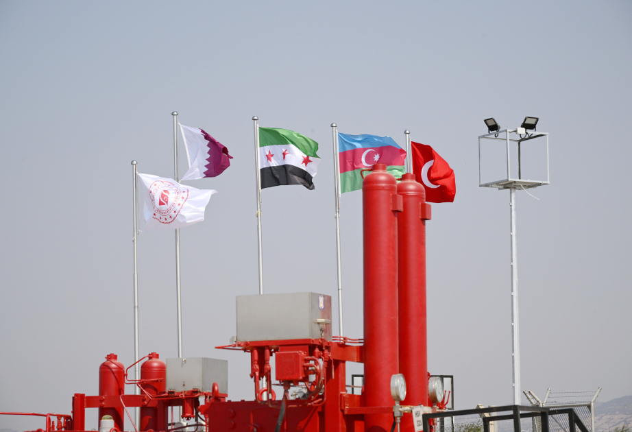Azərbaycan qazının Türkiyə üzərindən Suriyaya nəqlinə başlanılır VİDEO