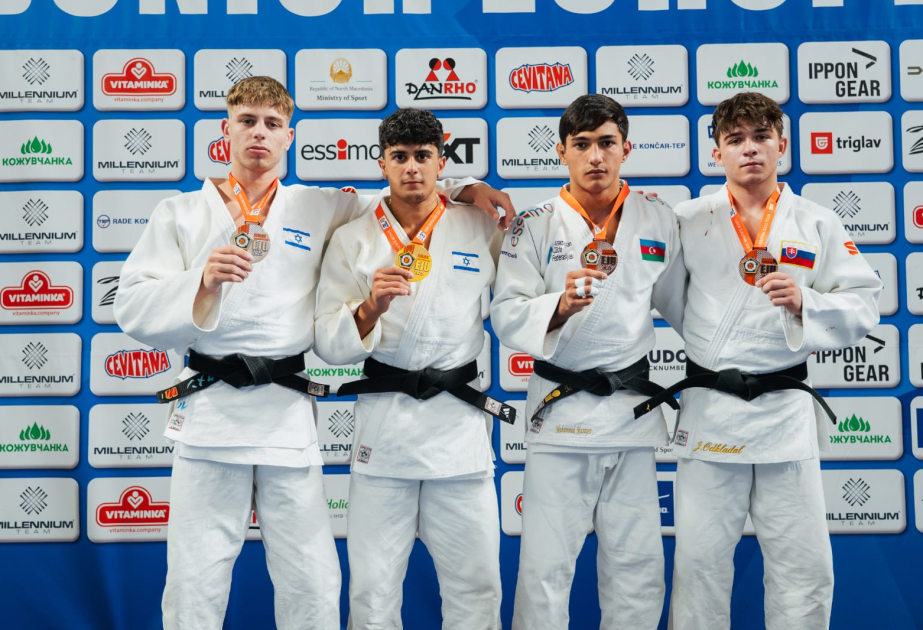 Azərbaycanın gənc cüdoçuları Avropa Kubokunun ilk günündə 4 medal qazanıblar