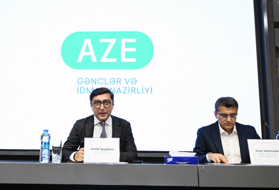 Se celebra otra reunión con atletas azerbaiyanos que obtuvieron excelentes resultados en competiciones internacionales