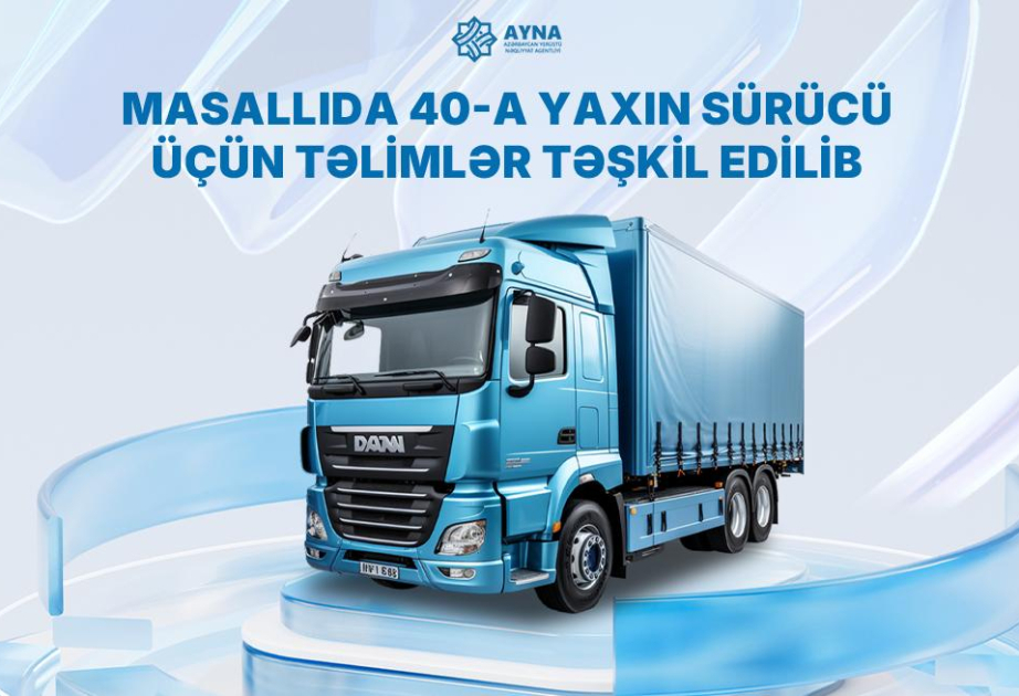 Masallıda 40-a yaxın sürücü üçün təlimlər təşkil edilib
