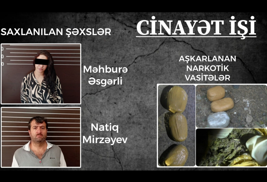 Yardımlıda narkokuryer şəbəkə ifşa edilib