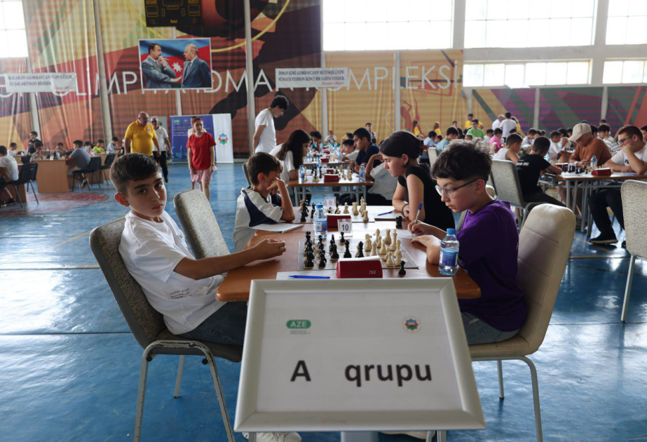 Balakəndə yeniyetmələr arasında Respublika Şahmat Olimpiadası keçirilir