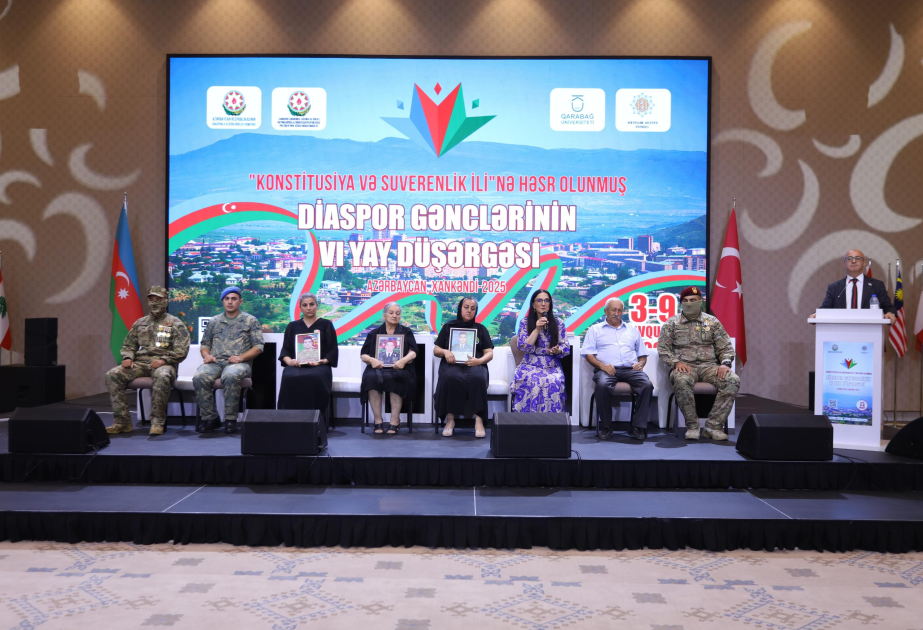 Şəhid ailələri və qazilər diaspor gənclərinin yay düşərgəsində iştirak ediblər