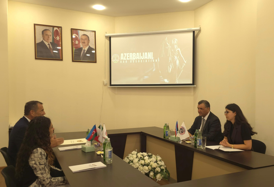 Hüquqi Yardım Mərkəzində Salerno Vəkillər Kollegiyasının nümayəndə heyəti ilə görüş keçirilib