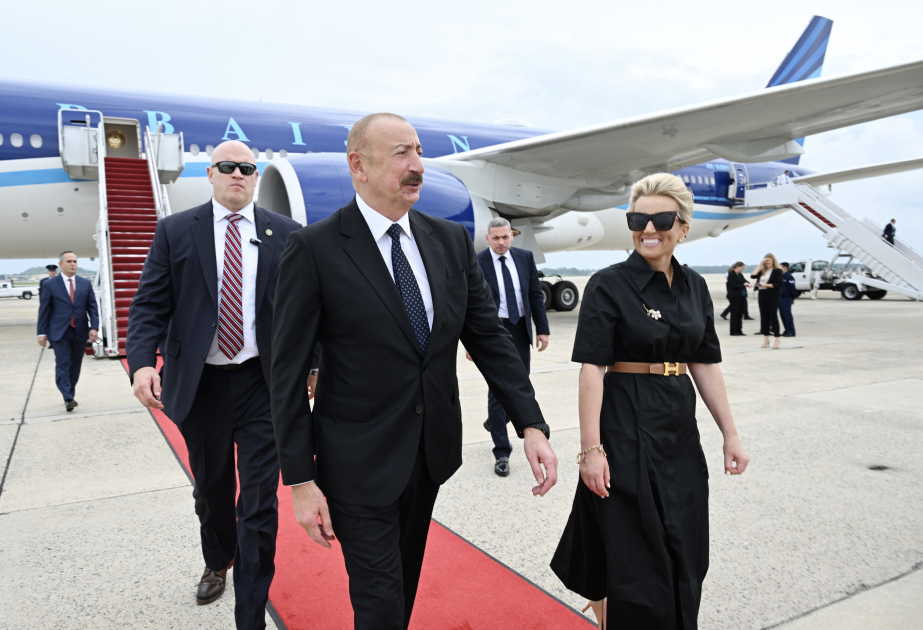 阿塞拜疆总统伊利哈姆·阿利耶夫赴美国进行工作访问