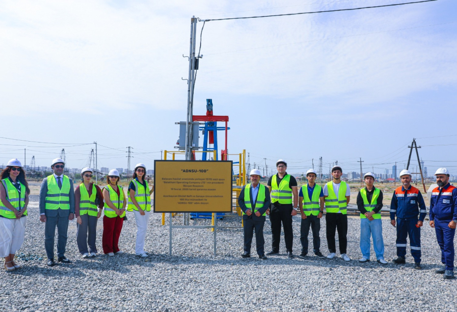 ASOIU’s top students inaugurate “ASOIU-100” plaque in Balakhani